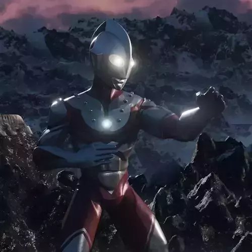 Ultraman Zoffy Stylized 3D Model 