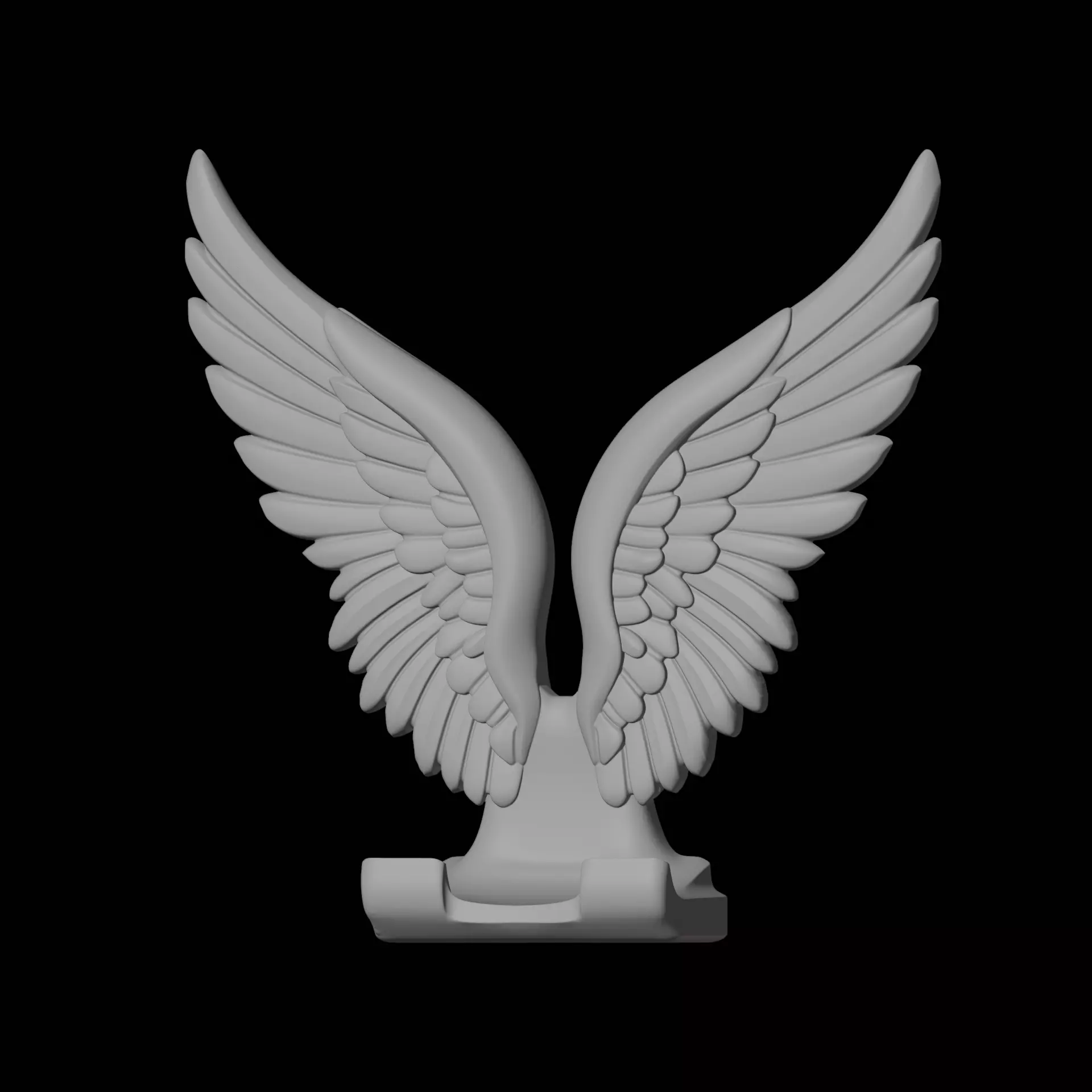 Wings Phone Stand and Holder 3D print model