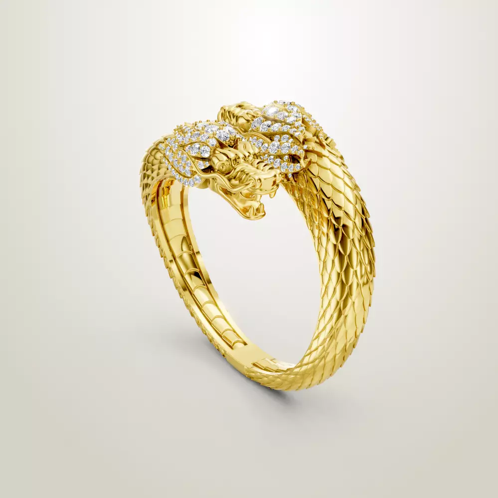 Carrera Y Carrera dragon bracelet 3D print model