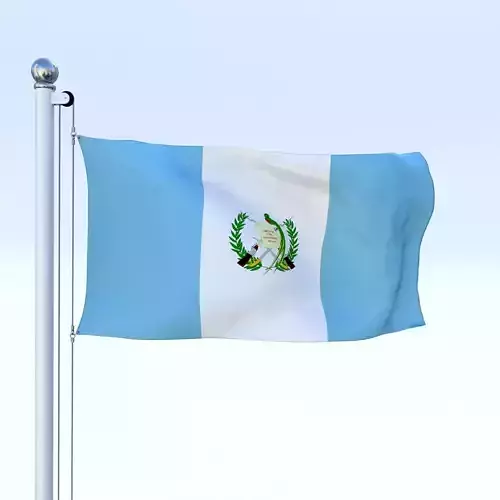 Animated Guatemala Flag