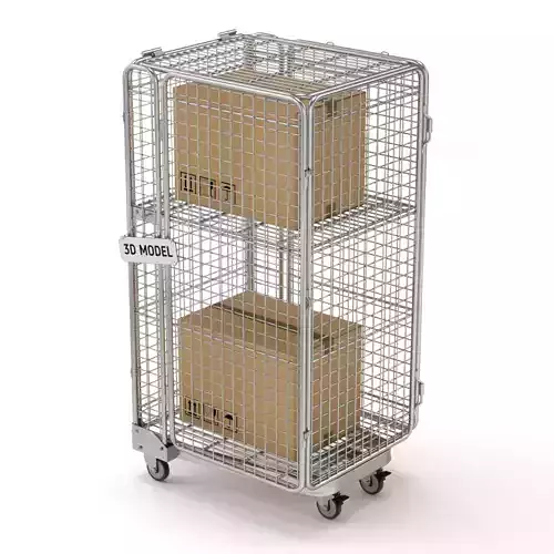 Foldable Roll Cage Trolley