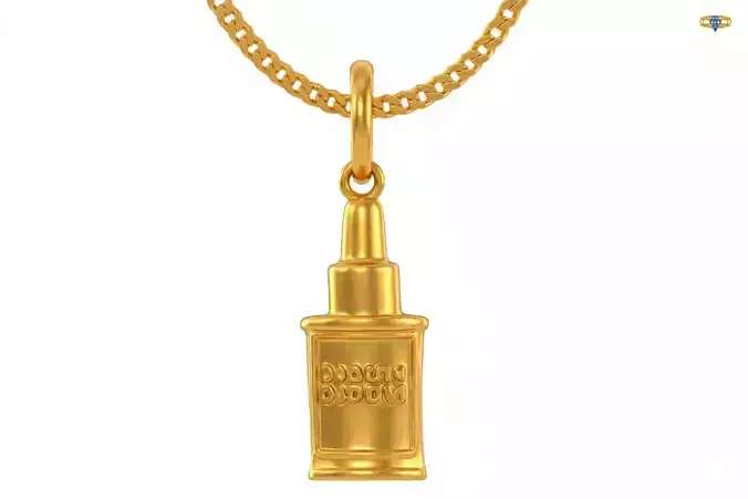 Bottle pendant charms - one inch pendant