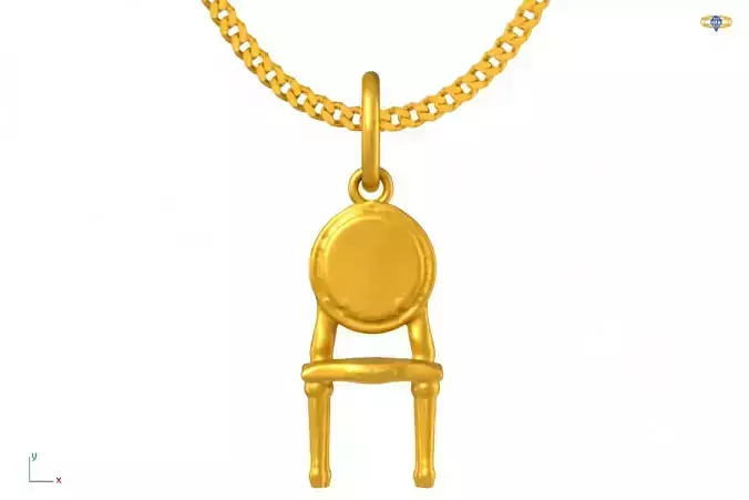 Chair pendant charms - one inch pendant