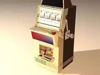 slot machine 3D model