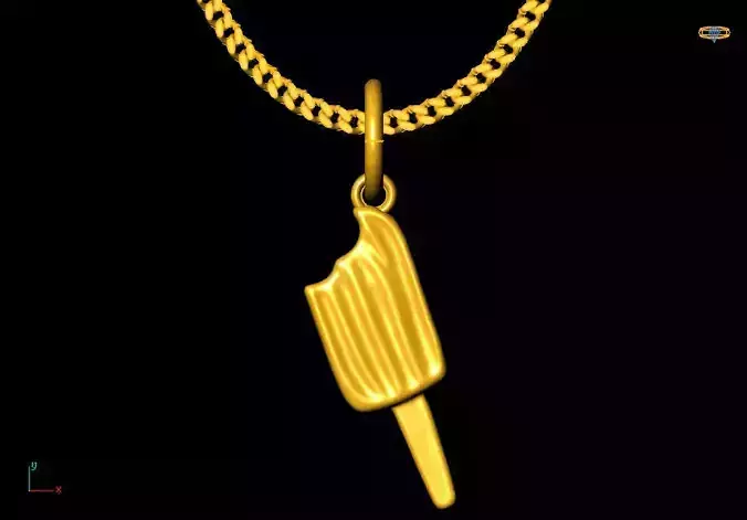 ice cream pendant charms - one inch pendant