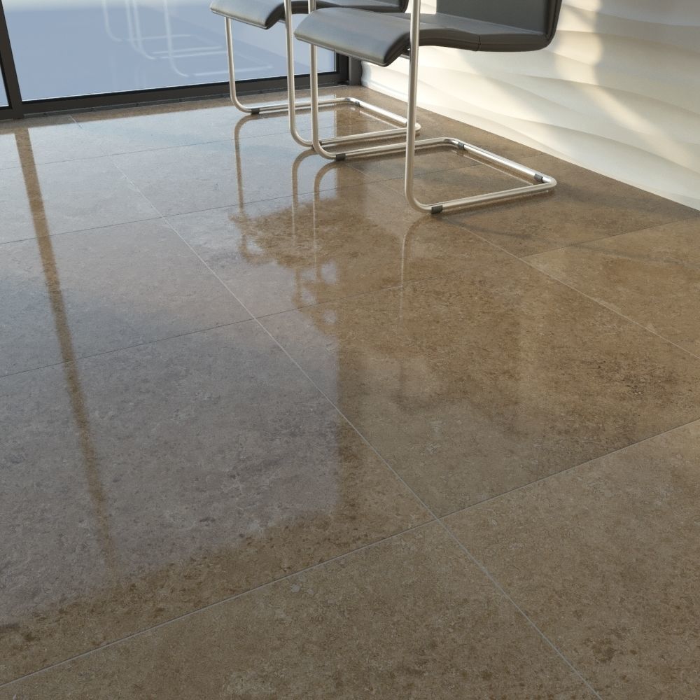 TUREX INTERNATIONAL Travertine Tiles Set 3D model_8