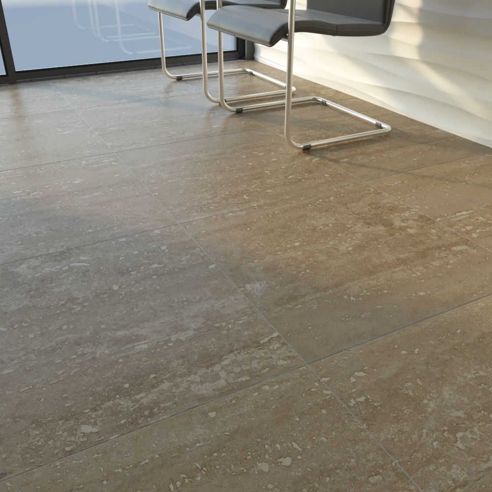 TUREX INTERNATIONAL Travertine Tiles Set 3D model_9