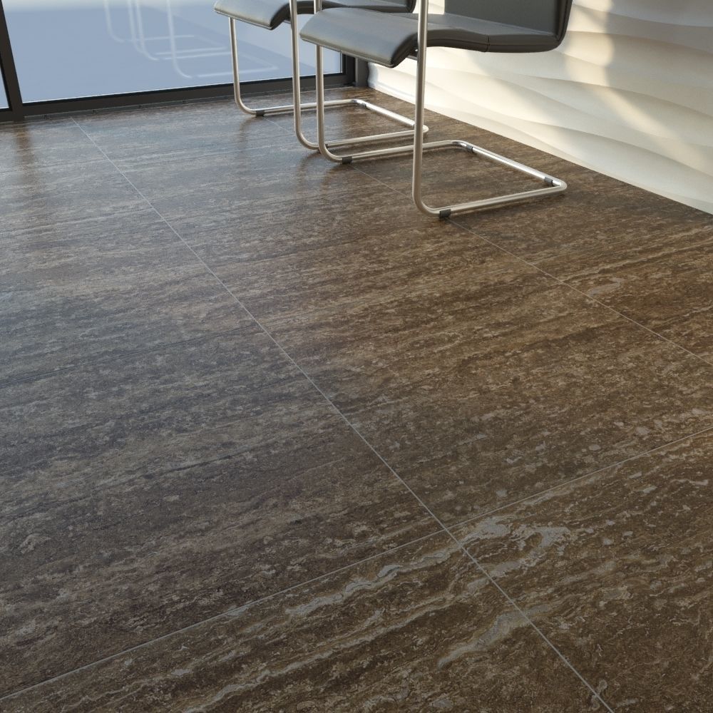 TUREX INTERNATIONAL Travertine Tiles Set 3D model_13