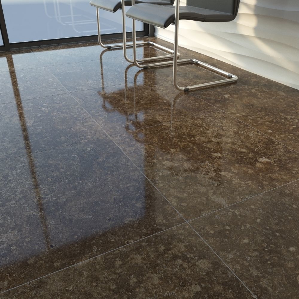 TUREX INTERNATIONAL Travertine Tiles Set 3D model_12