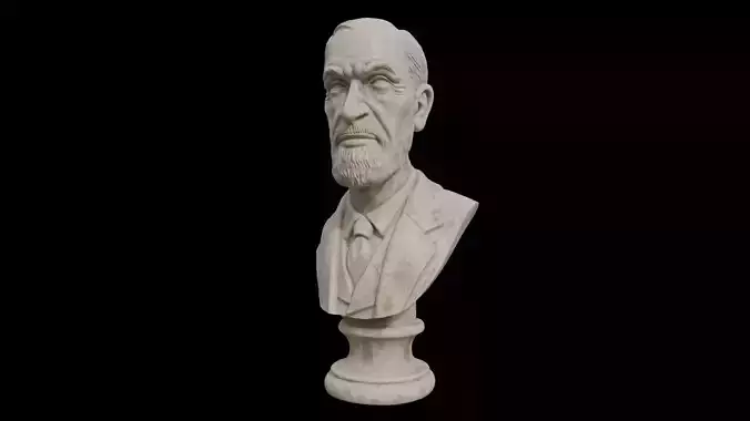 Sigmund Freud bust- the founder of psychoanalysis
