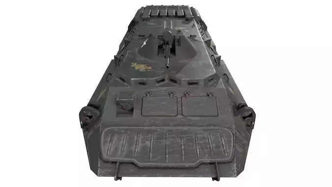 Armored Personnel Carrier BTR APC IFV 3D model 3