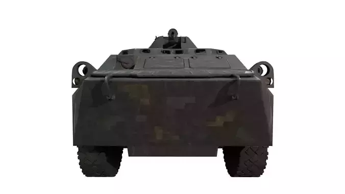 Armored Personnel Carrier BTR APC IFV 3D model 4