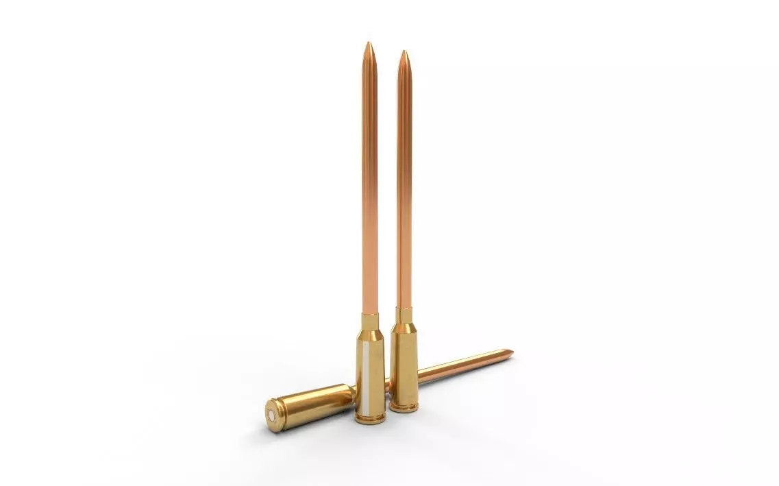 45x40mm Ammo Low-poly 3D model
