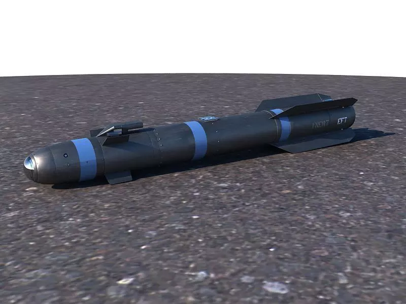AGM-114 Hellfire II Missile 3D model