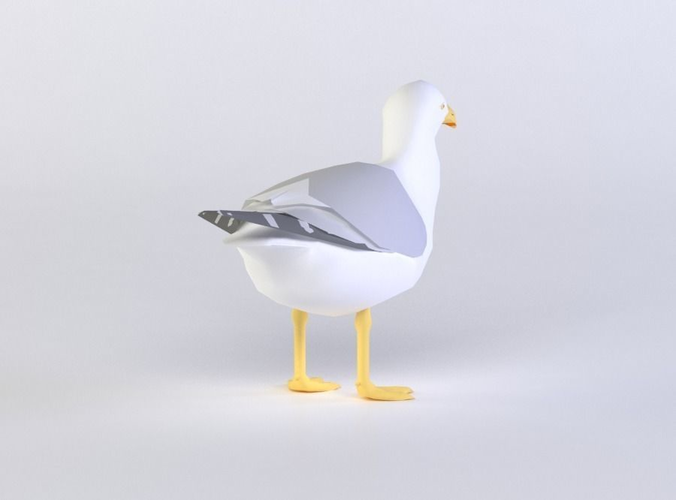 SEAGULL 3D MODEL