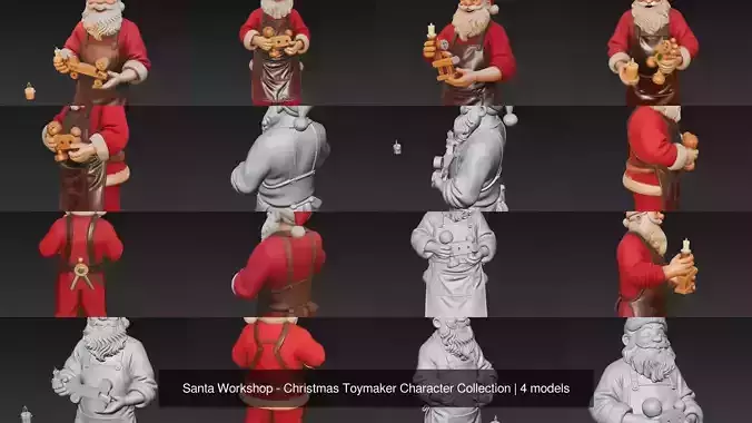 Santa Workshop - Christmas Toymaker Character Collection