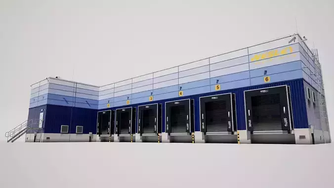  Industrial Warehouse Building