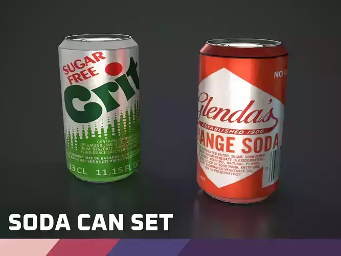 Soda Can Set 