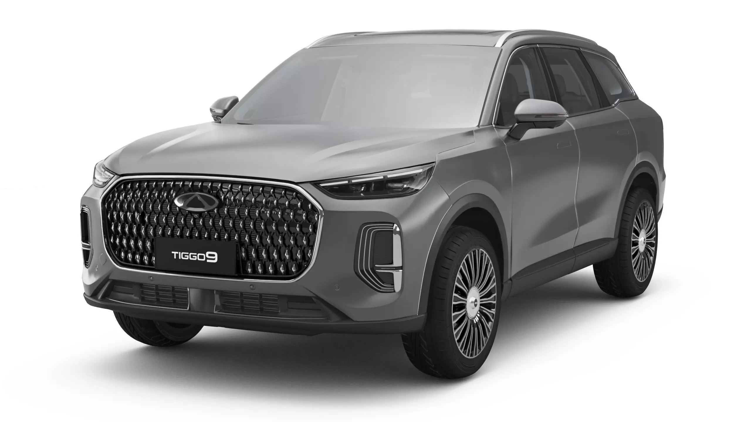 2026 Chery Tiggo 9 Hybrid with Interior 3D model