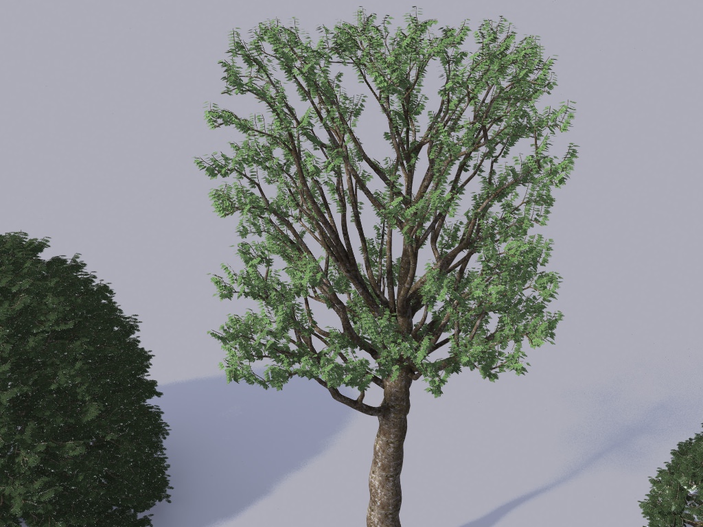 French Gardens 3D model_6