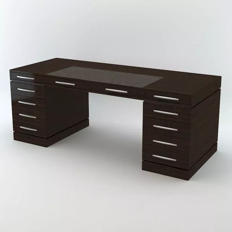 Davidson - The Wellington Desk AD624 3D model_0