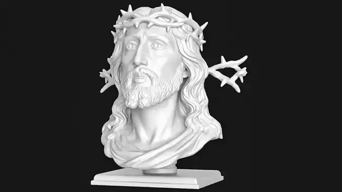 Jesus bust 01