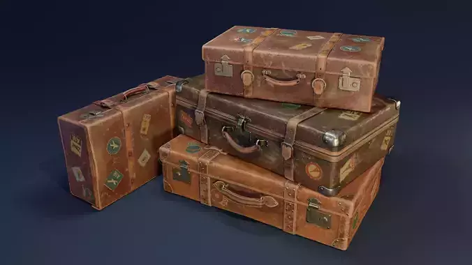 Vintage Suitcase Collection 1