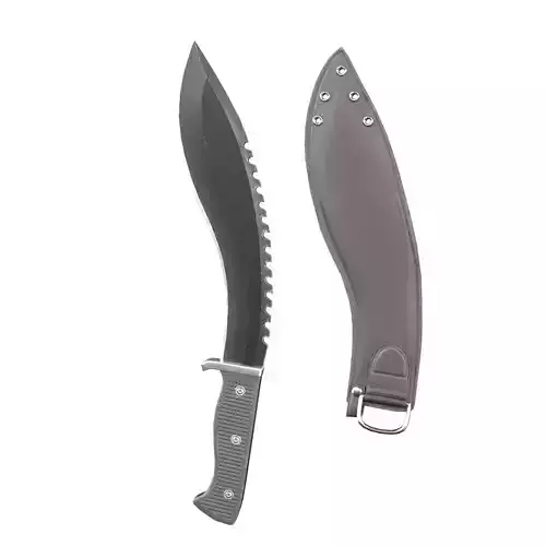 Knife Sawback Kukri
