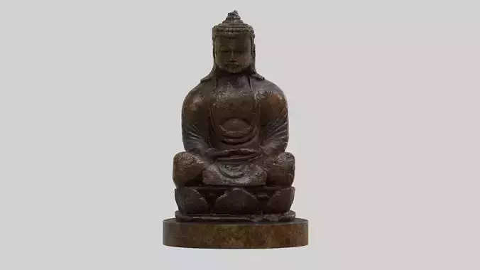 buddha Statue hi poly