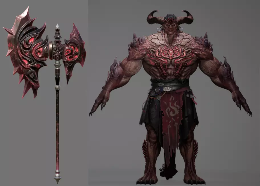 Huge-Monster 3D model