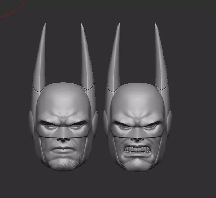 Batman Headsculpt for Action Figures 3D print model