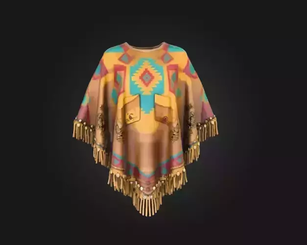 Sunburst Nomad Poncho