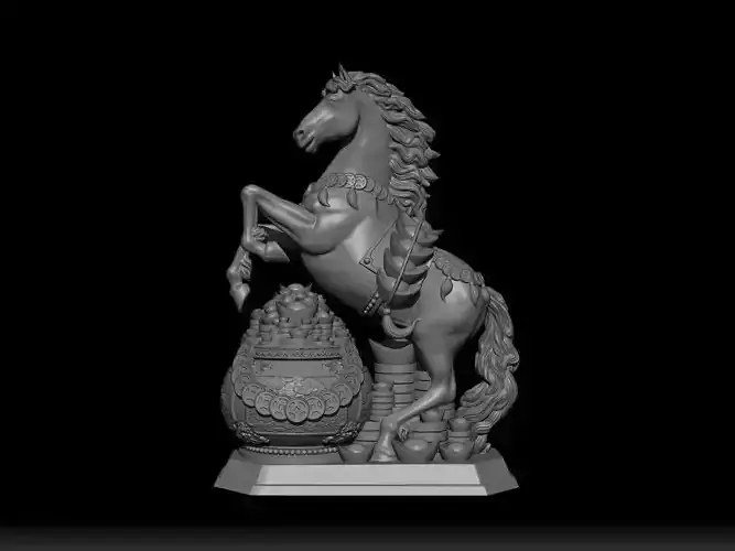 WEALTH HORSE STATUE 02