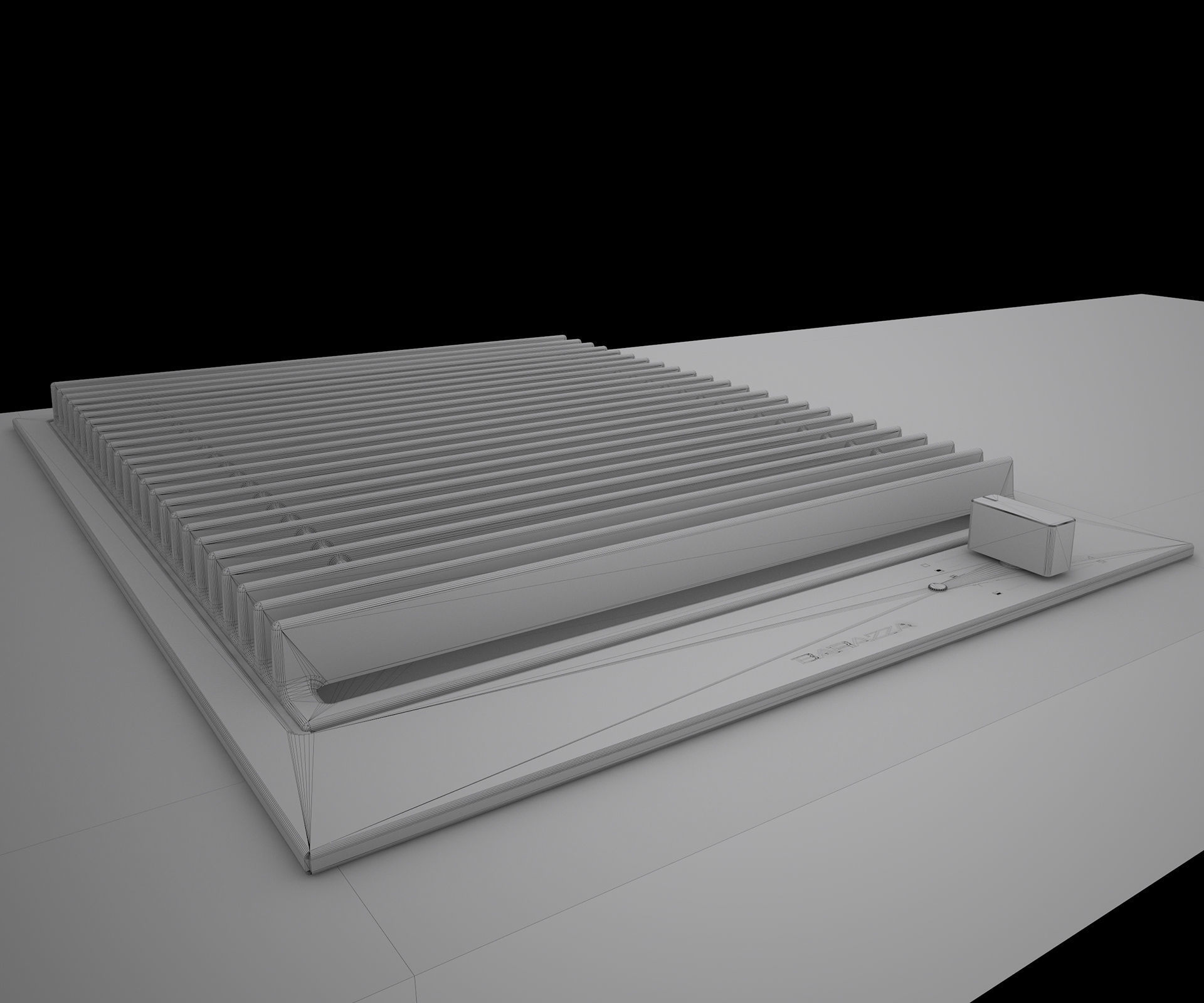 BARAZZA COLLECTION induction grids barbecue C4DVray 3D model_22
