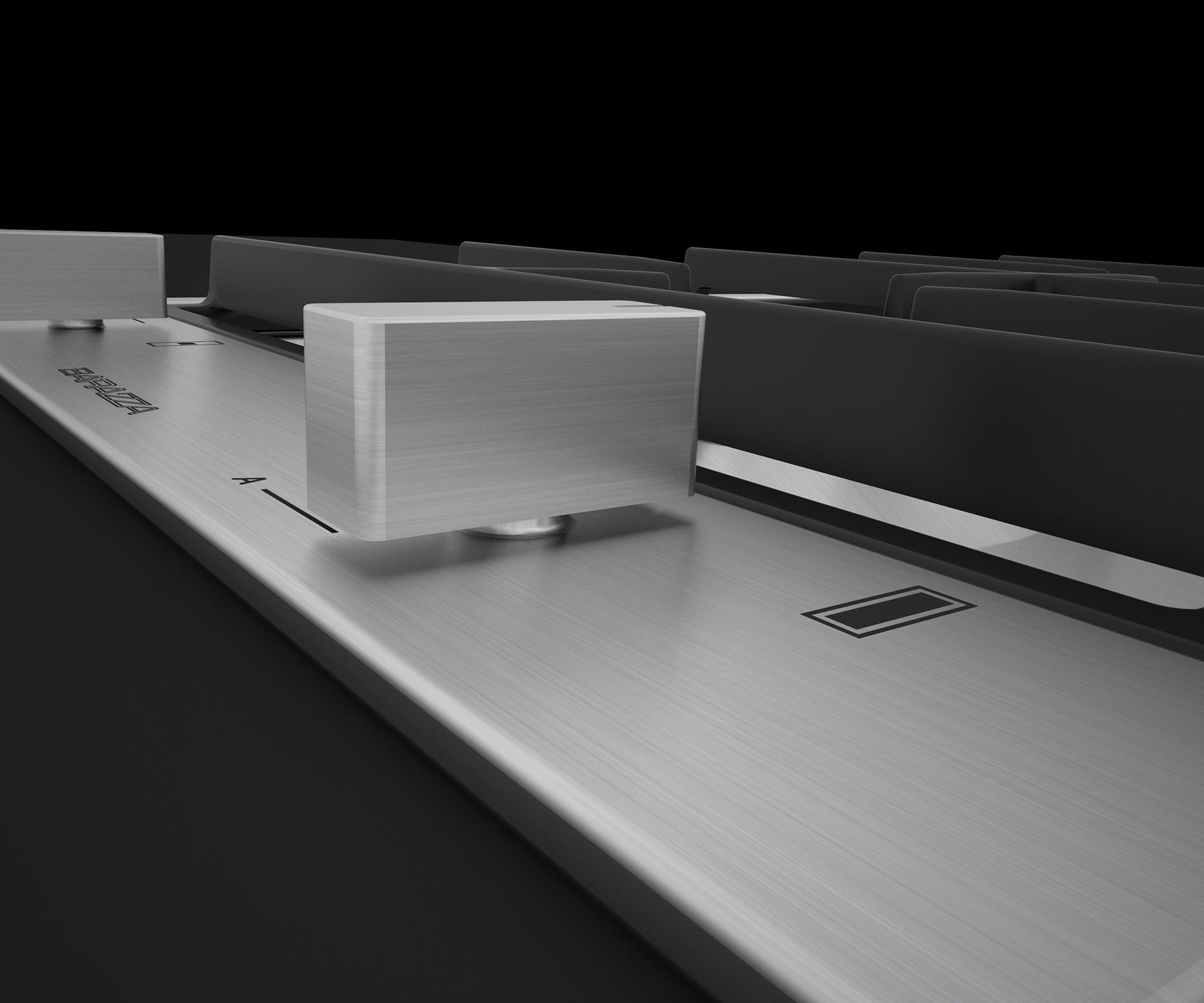 BARAZZA COLLECTION induction grids barbecue C4DVray 3D model_6