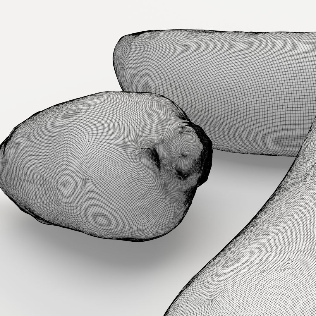 Beetroots two potatoes 3D model_22