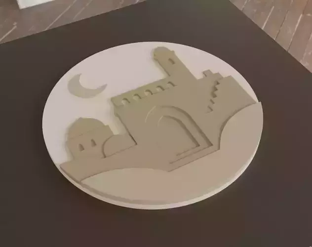 Caravanserai Decorative Relief Art 