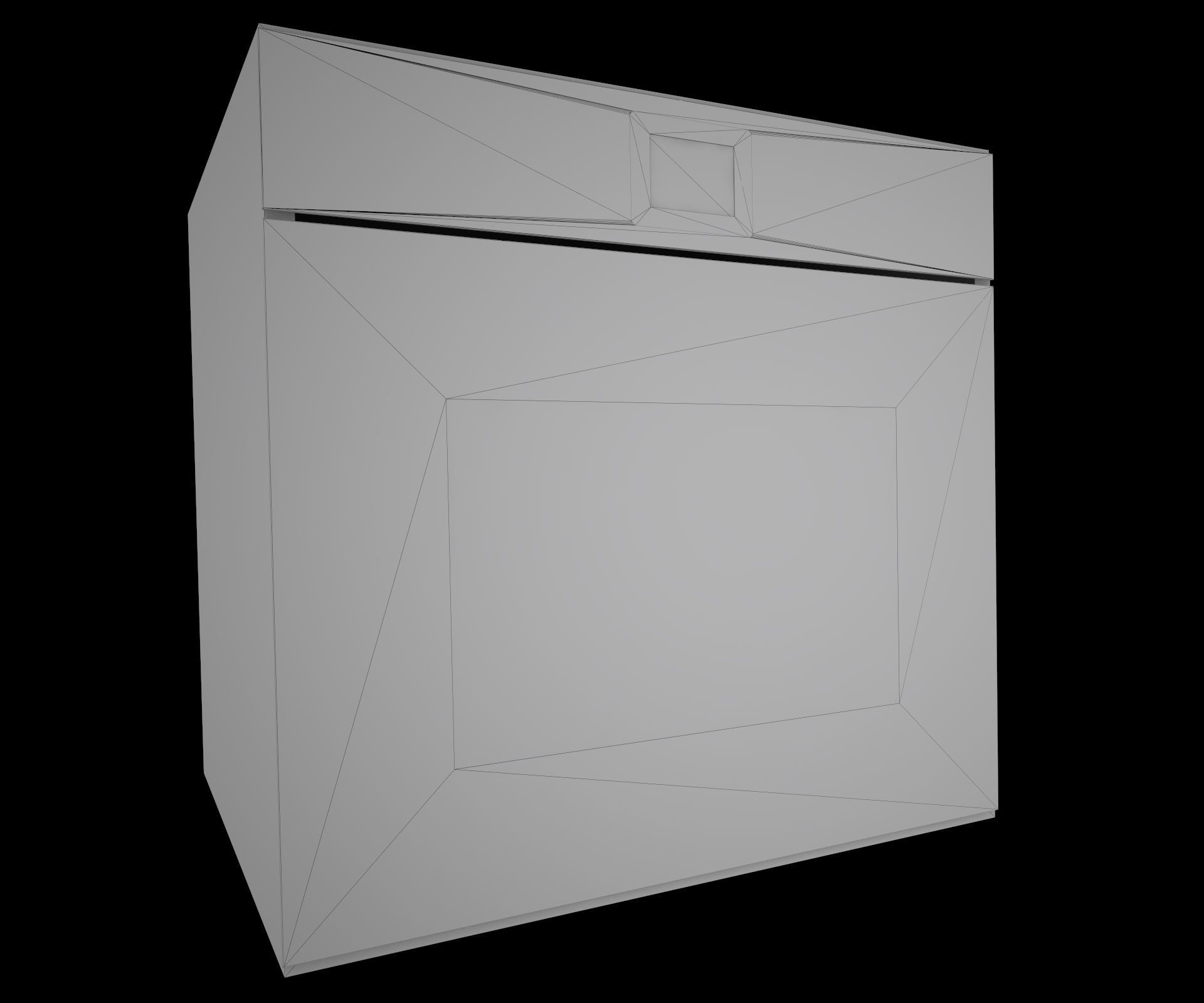 BARAZZA Oven Velvet 60 C4DVray 3D model_3