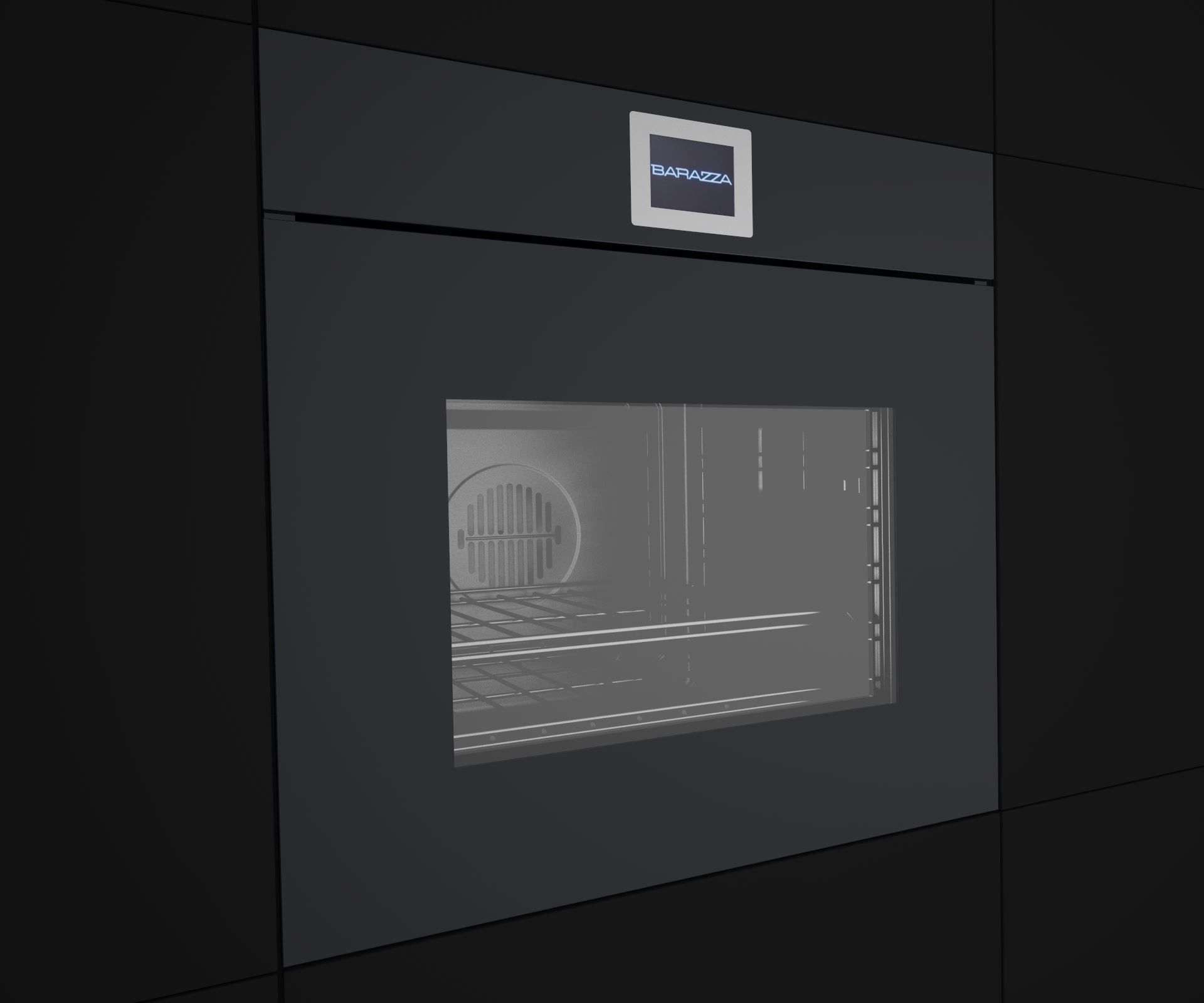 BARAZZA Oven Velvet 60 C4DVray 3D model_1