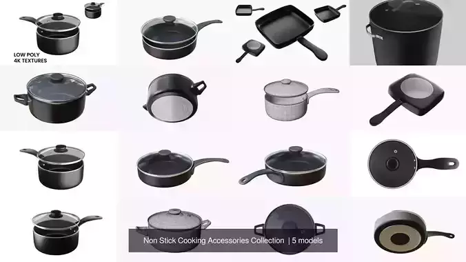 Non Stick Cooking Accessories Collection 
