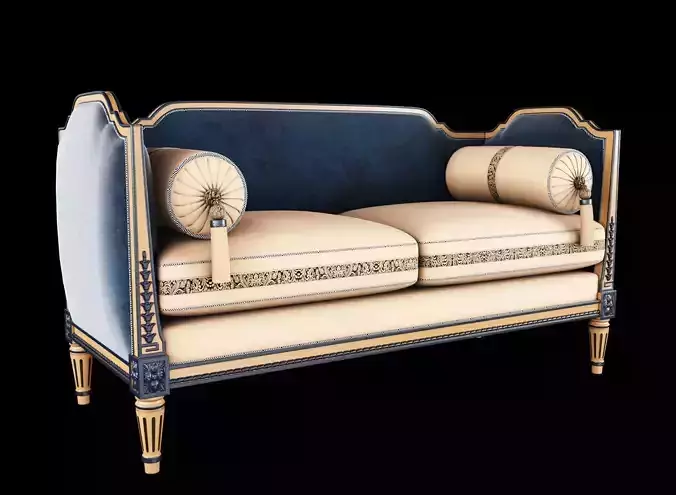 Sofa of Louis XVI style Vallois