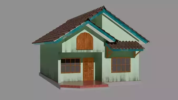 Indonesian Village House