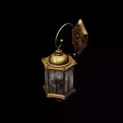 Vintage Victorian Wall Lantern