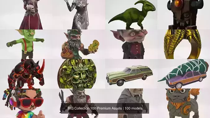 BIG Collection 100 Premium Assets