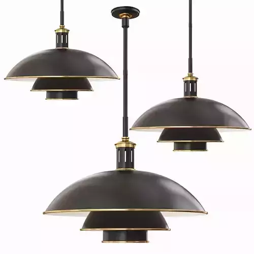 09 Whitman Large Pendant Circalighting 3D model