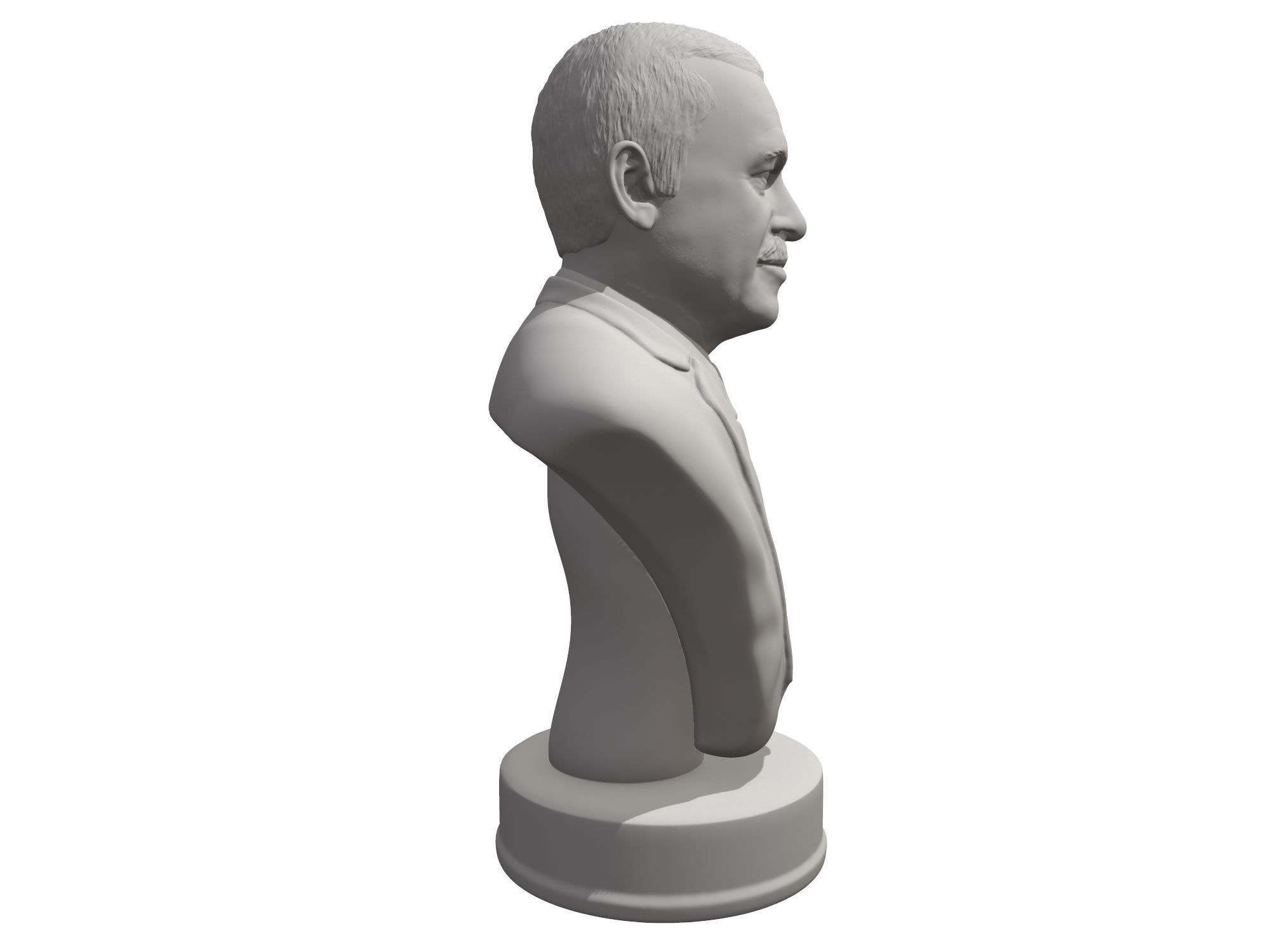 Recep Tayyip Erdogan 3D print model_10