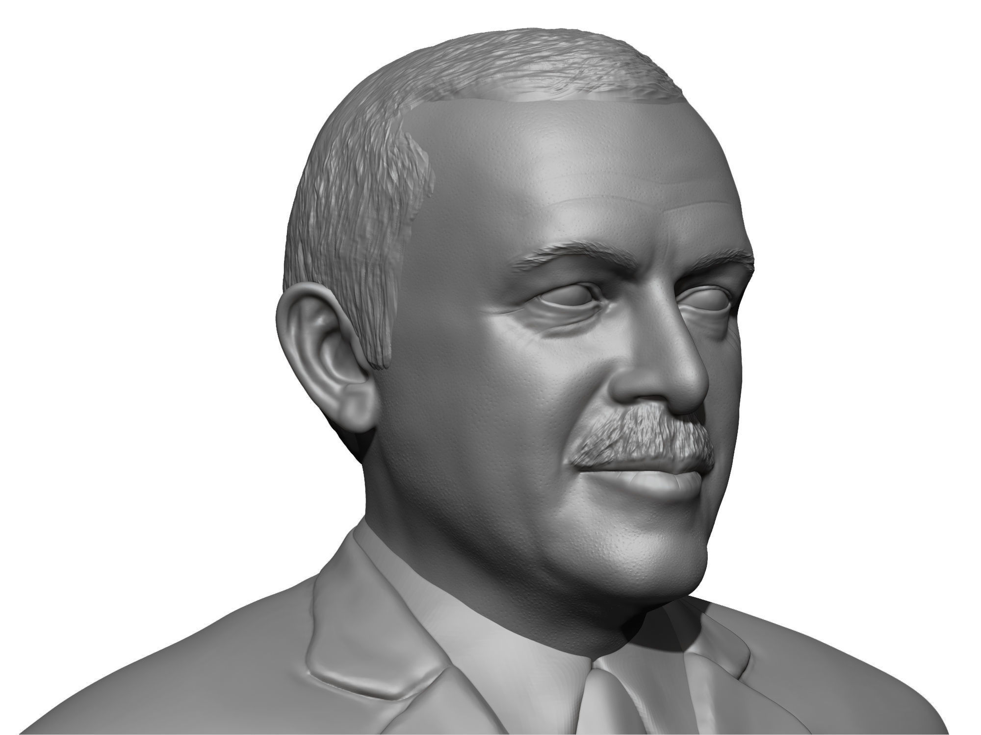Recep Tayyip Erdogan 3D print model_15