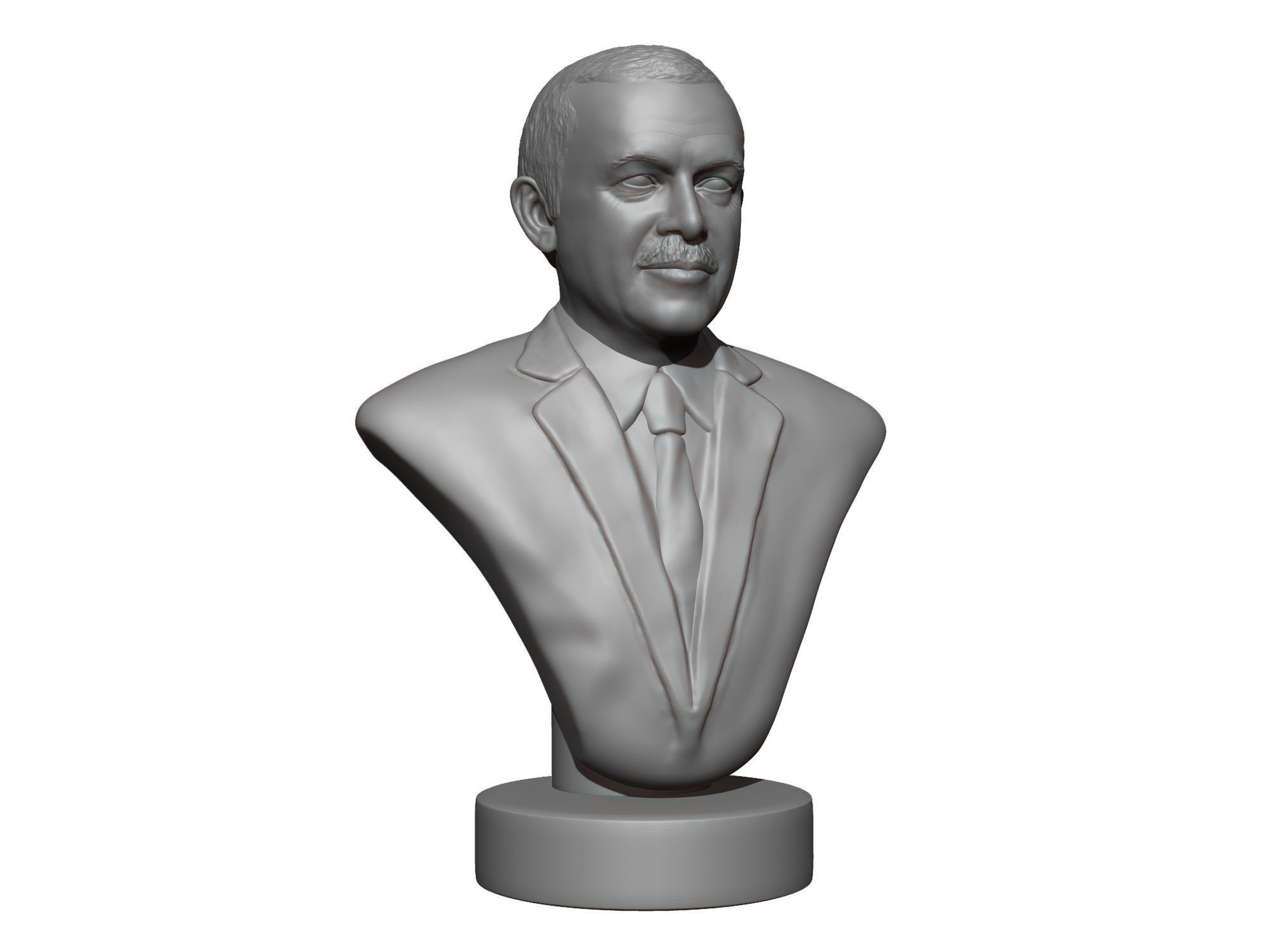 Recep Tayyip Erdogan 3D print model_7