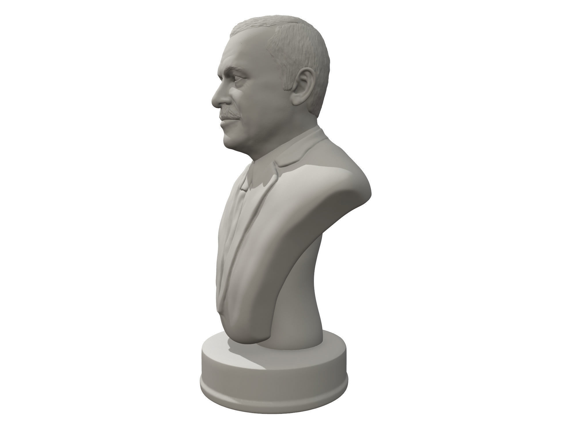 Recep Tayyip Erdogan 3D print model_11