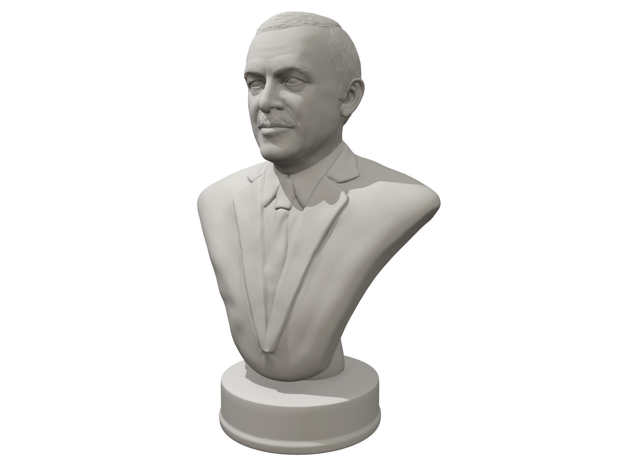 Recep Tayyip Erdogan 3D print model_9